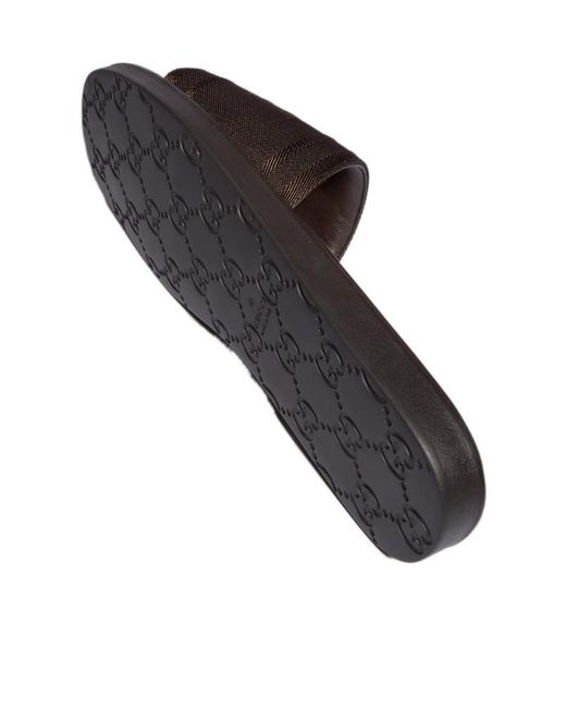 Gucci Brown Slide Sandal for men