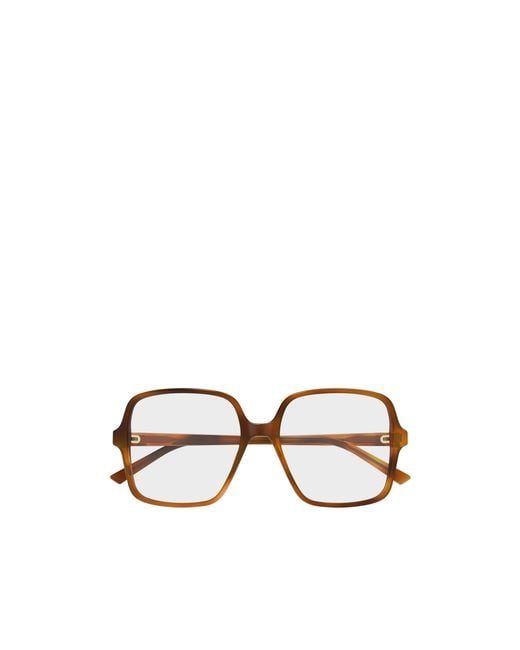 Gucci White Eyewear Square Frame Glasses