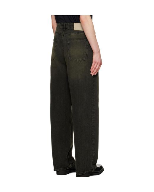 Our Legacy Gray Wide Cut Jeans
