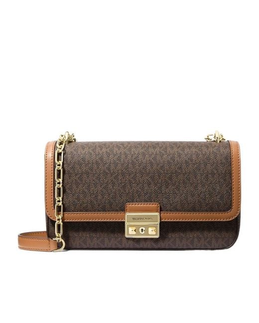 MICHAEL Michael Kors Brown Monogram-Pattern Bag