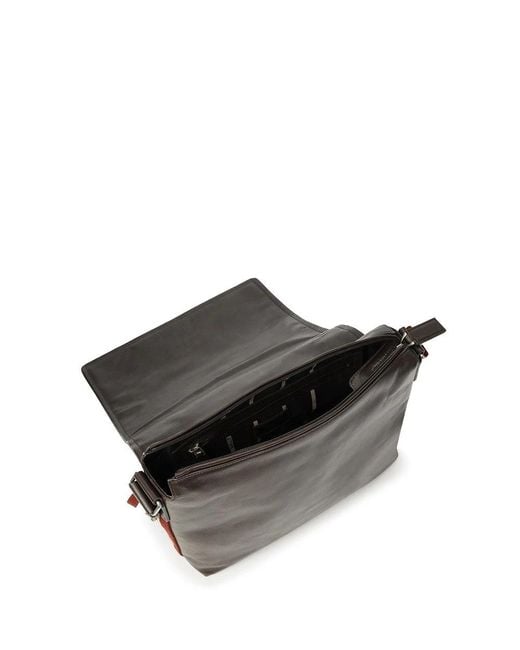 Bally Black Logo Cross-Body Bag for men