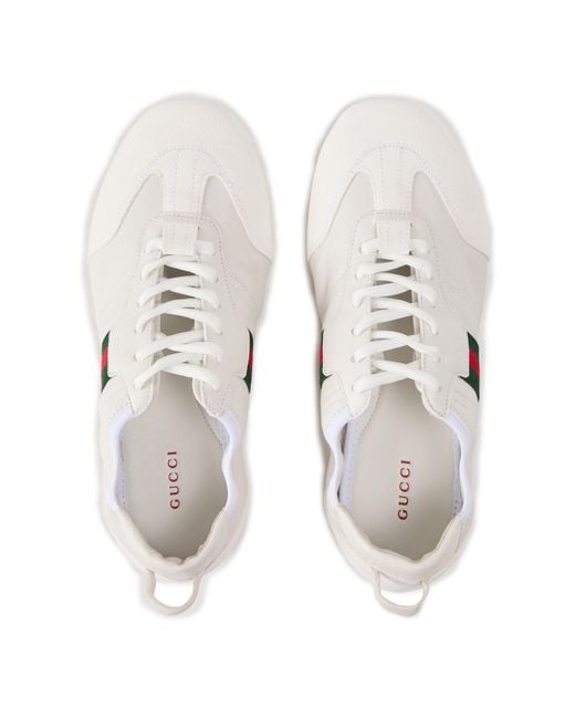 Chloé White Leather Sports Shoes