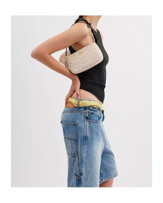 COACH White Nolita 19 Shoulder Bag