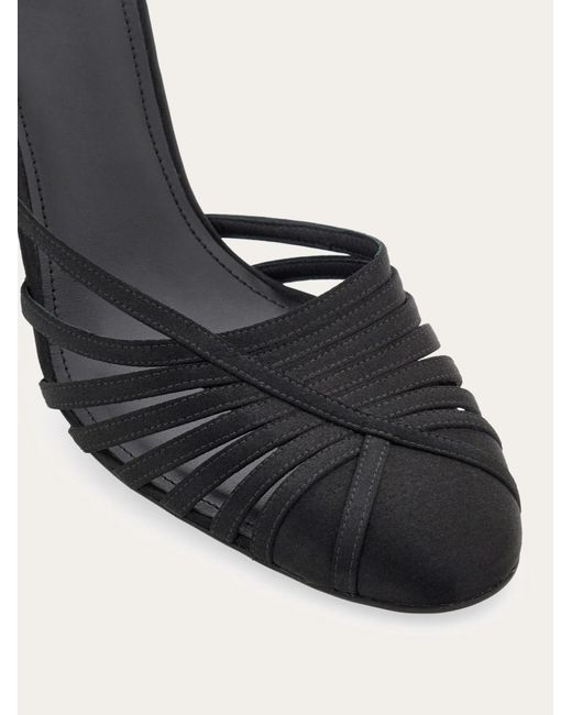 Ferragamo Black Ferragamo Ermelia Strappy Pumps