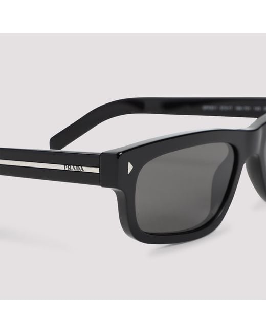 Prada White Full Frame Sunglasses for men