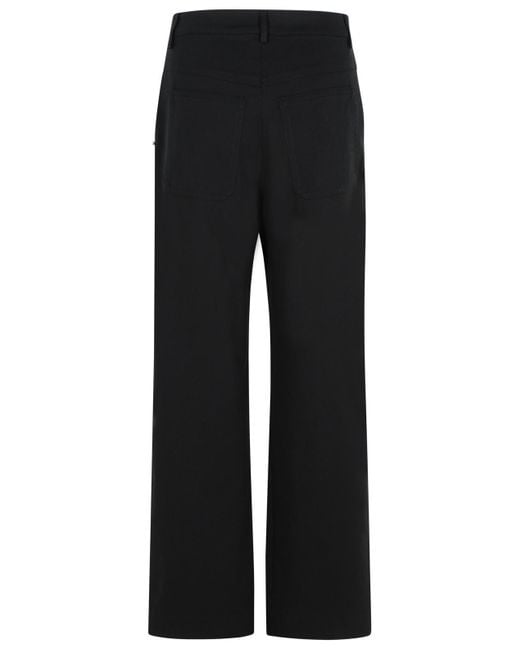 Sportmax Black Era' Cotton Pants