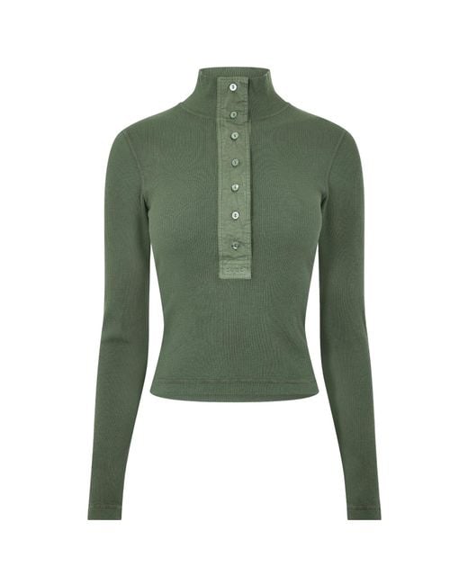 Gucci Green Long Sleeve T-Shirt