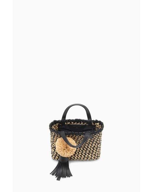 Ulla Johnson Multicolor Raffia Mini Crossbody Bag