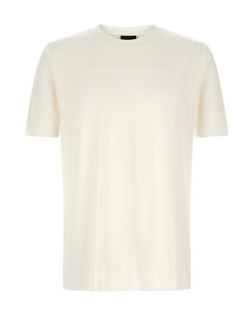 Thom Krom White Short-Sleeved T-Shirt for men