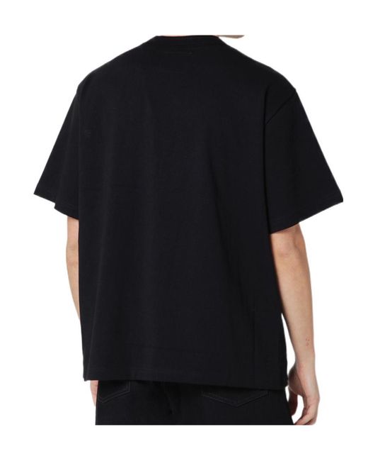 Sacai Black X Carhartt Wip Jersey T-Shirt for men