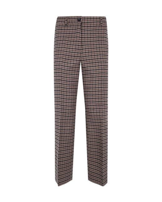 Seventy Gray Wool Classic Trousers