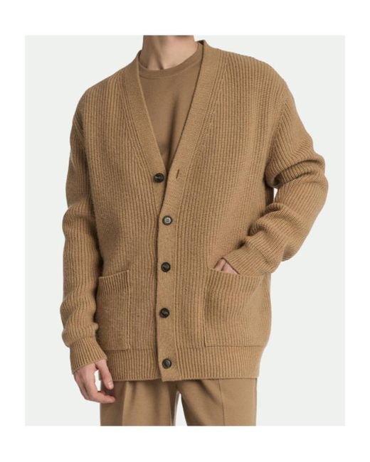 Malo Brown Cardigan for men