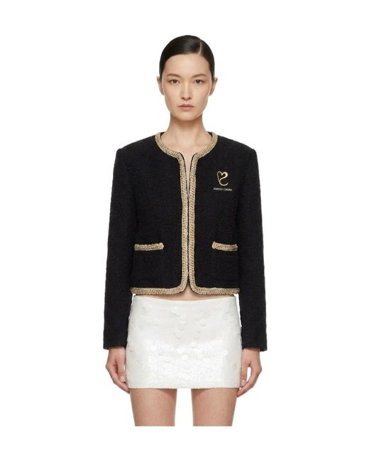 Marissa Chiara Black Long Sleeve Jacket