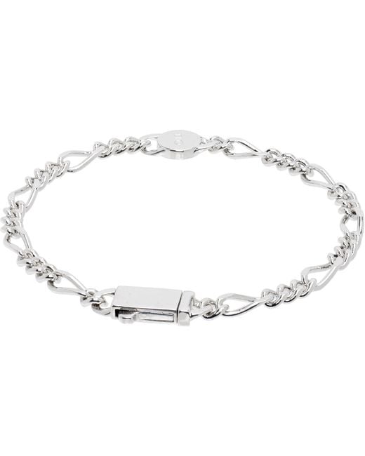 NUMBERING White Chain Bracelet for men