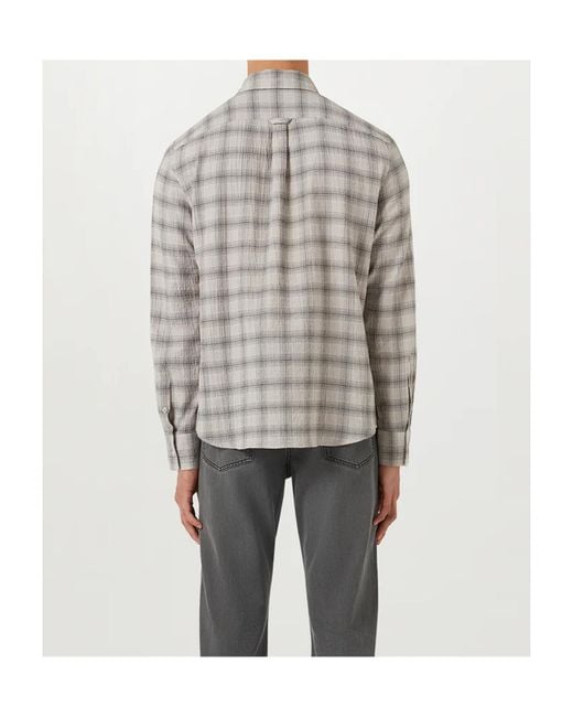Belstaff Gray Scale Shirt for men