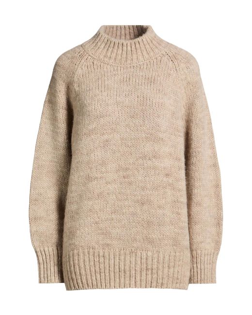 Maison Margiela Natural Solid Color Sweater