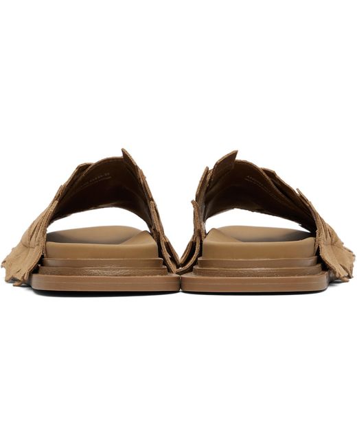 CAMPERLAB Brown Nada Slippers for men