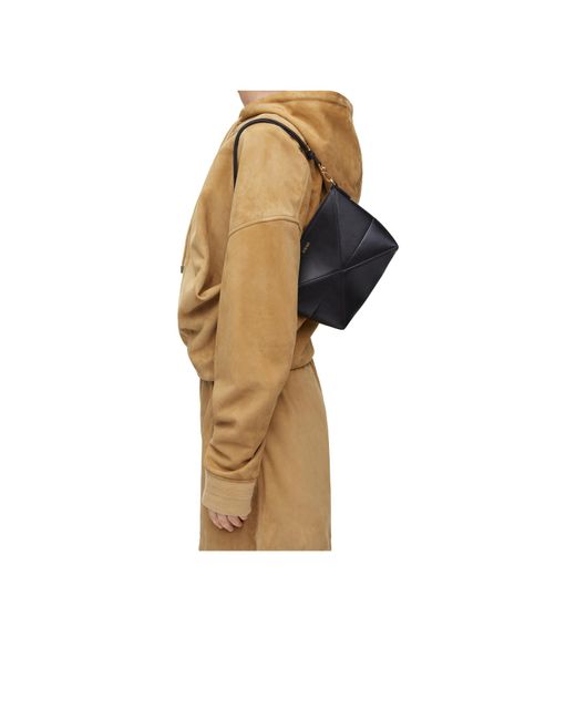 Loewe Black Puzzle Fold Pouch