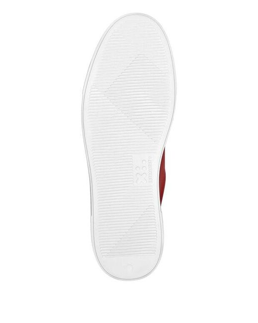 Philipp Plein Red Logo Casual Sneakers for men