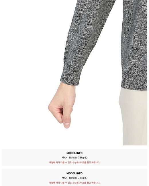Theory Gray Crew Neck Pullover Jumper for men