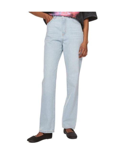 Boss Blue Belt Ring Denim Trousers