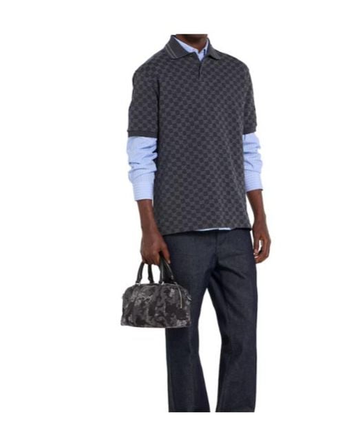 Gucci Black Gg Small Duffle Bag for men