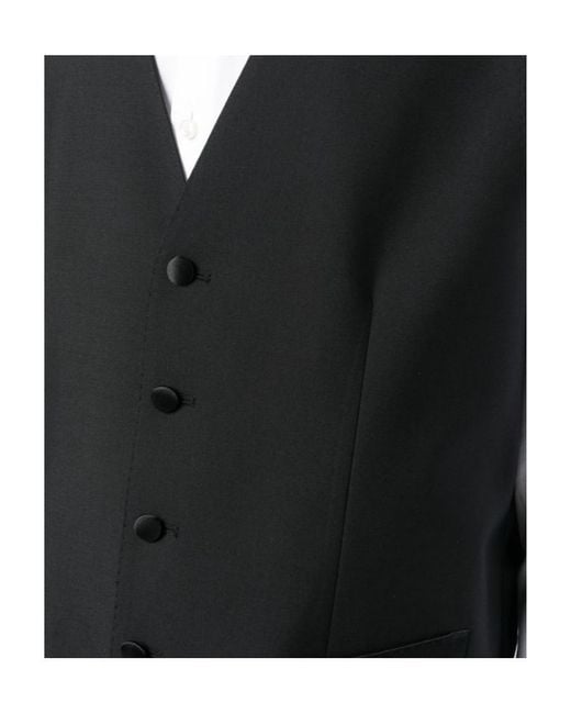 Dolce & Gabbana Black Stylish Three-Piece Suit for men