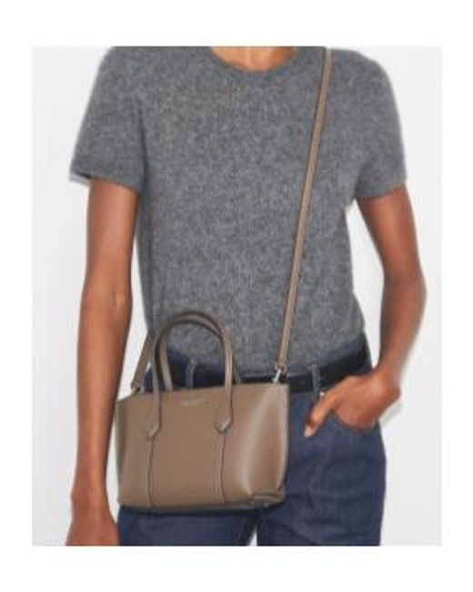 Tory Burch Natural Mini Perry Tote Bag