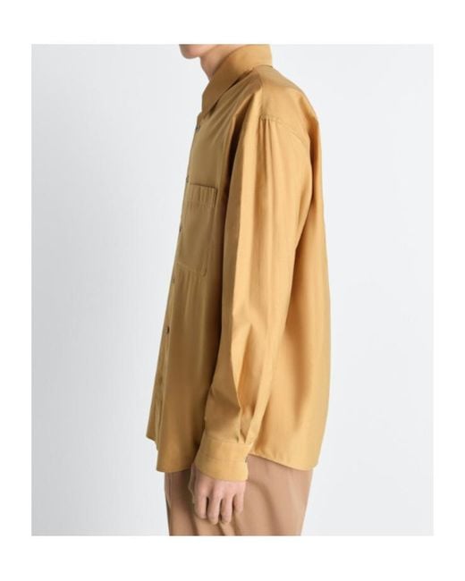 Lemaire Natural Classic Pocket Shirt for men