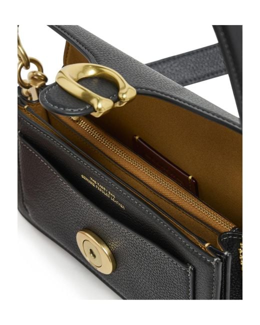 COACH Black Refresh Tabby Shoulder Bag 20