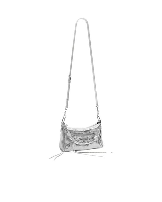 Balenciaga Gray Le City Mini Shoulder Bag
