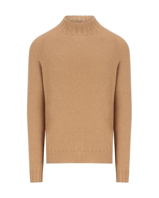 Tagliatore Natural Filbert Knitted Jumper for men