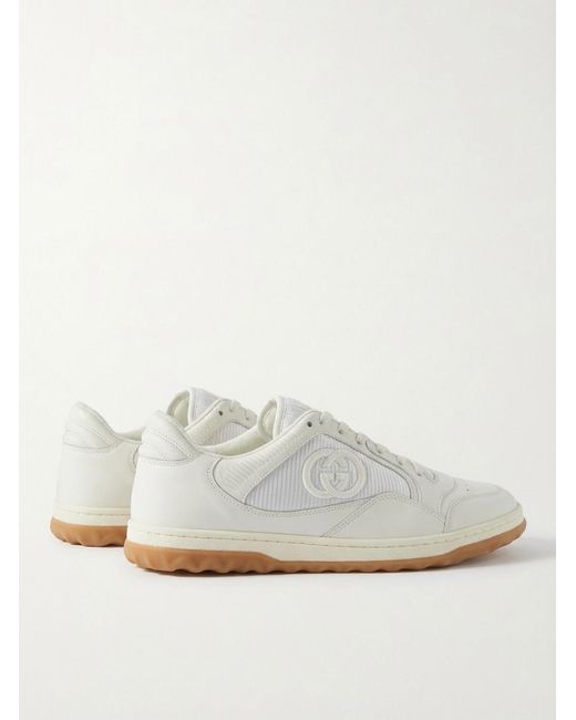 Gucci White Mac80 Low-Top Sneakers for men