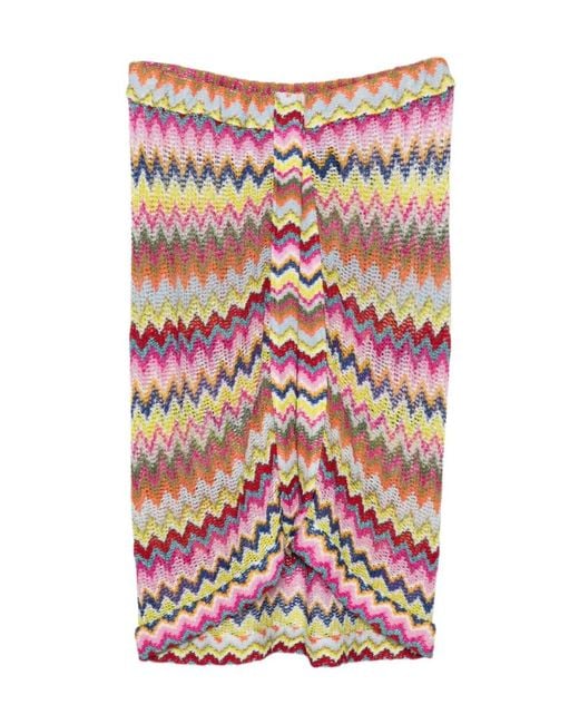 Missoni Multicolor Zigzag Mini Beach Cover-Up