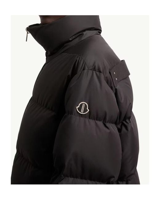 Moncler Black Moncler Rick Owens Cyclopic Short Down Jacket for men
