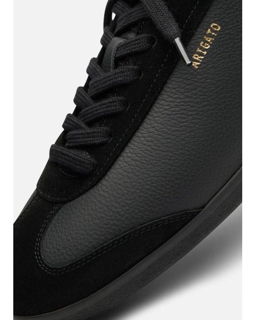 Axel Arigato Black Zane Panelled Sneakers for men