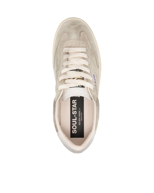 Golden Goose Deluxe Brand White Soul Star Low-Top Sneakers
