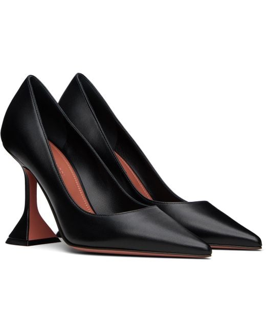 AMINA MUADDI Black Ami Pump Heels