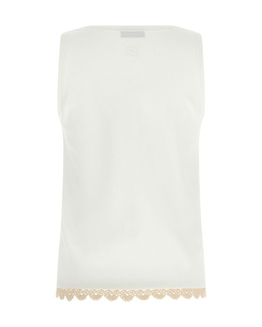 Magda Butrym White Pf 25 Top 01 Top