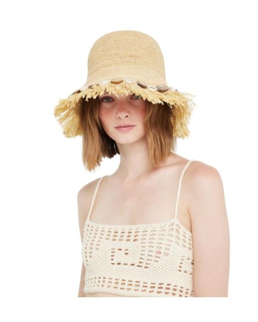 Alanui White Chasing The Shadows Hat