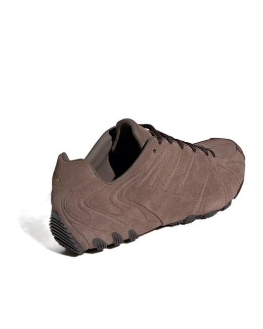 Adidas Originals Brown Ghost Sprint Panelled Sneakers