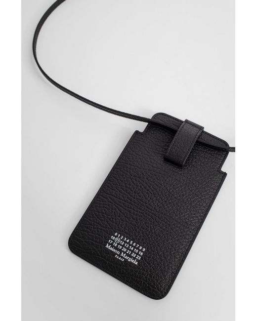 Maison Margiela White Four-Stitch Iphone Case for men