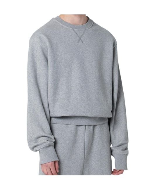 Entire studios Gray Crew Neck Sweatshirt for men