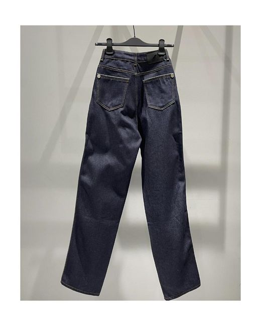 we11done Blue Straight Jeans