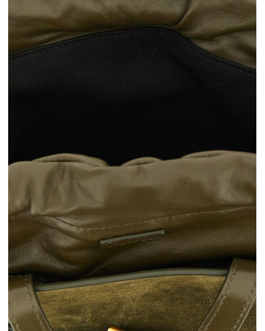 Balmain Green Shuffle Mini Shoulder Bag