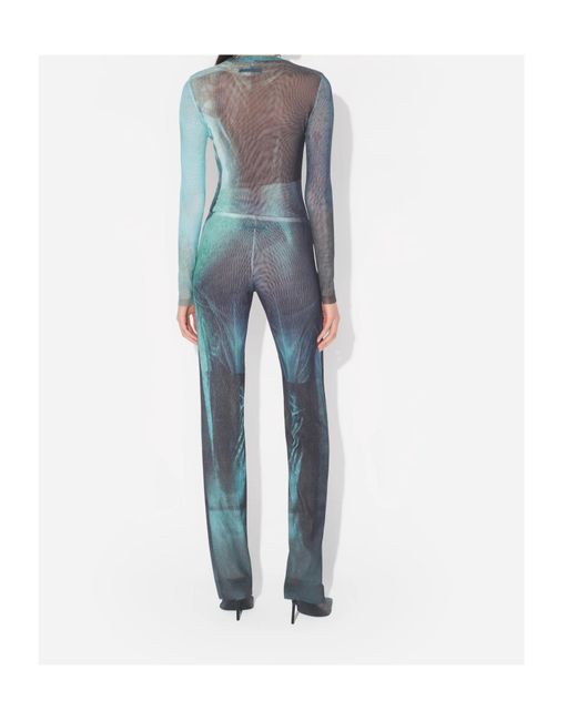 Jean Paul Gaultier Blue The Water Pants