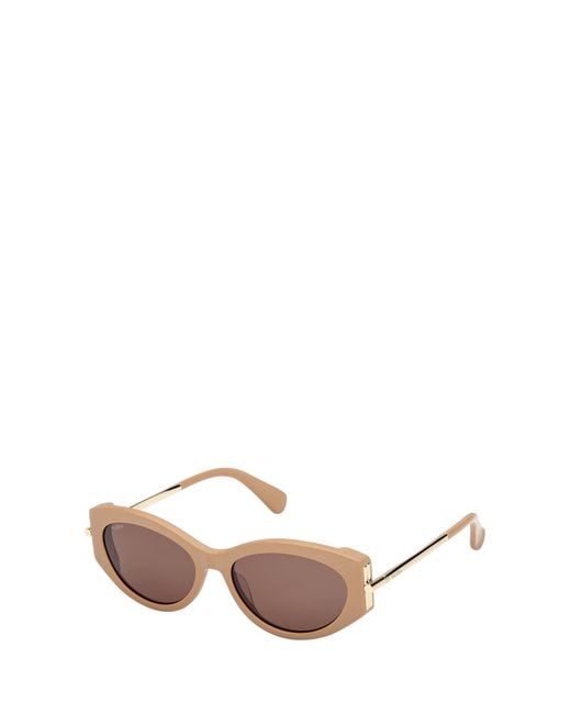 Max Mara Pink Roquebrune Cat-Eye Frame Sunglasses