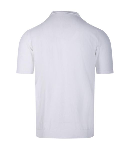Roberto Collina White Polo T-Shirt for men