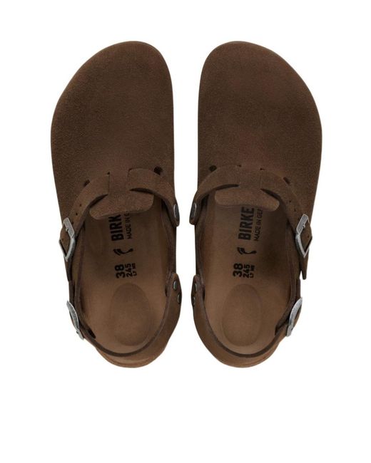 Birkenstock Brown Tokyo Buckle-Strap Mules for men