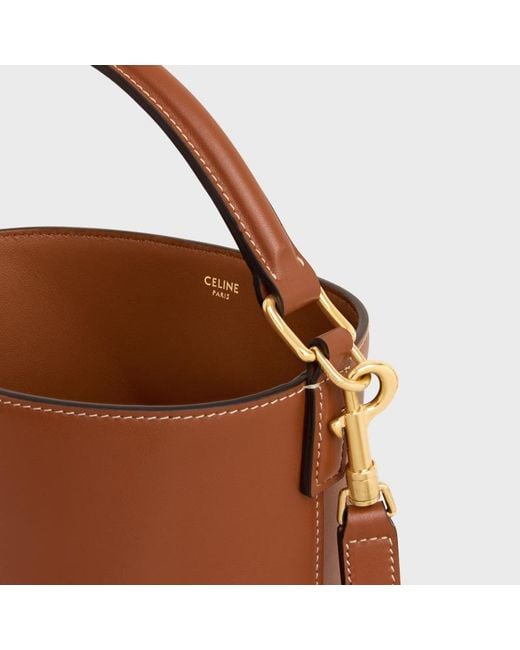Céline Brown Small Bucket Louise